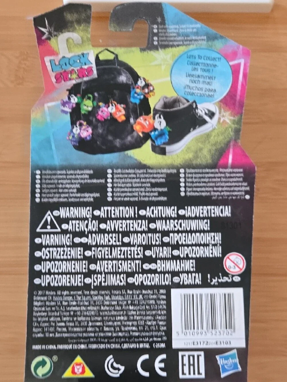 Hasbro Lock Stars Character Lock Set in Blue and Pink Duo